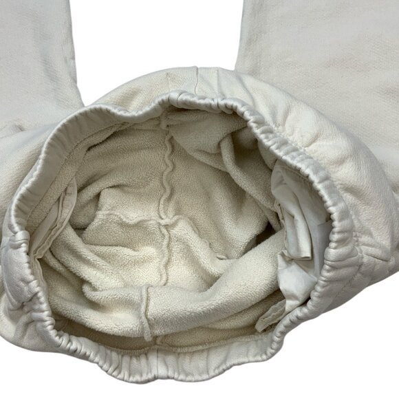 Les Tien Made For Her Jogger Classic Sweatpant M Ivory Relaxed - Picture 6 of 13